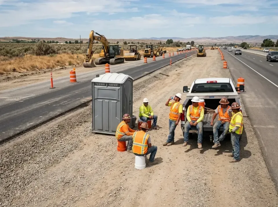 highway-road-construction-crew-007 — frequently asked questions, Porta Potty and Restroom Rentals in St. Helen, MI